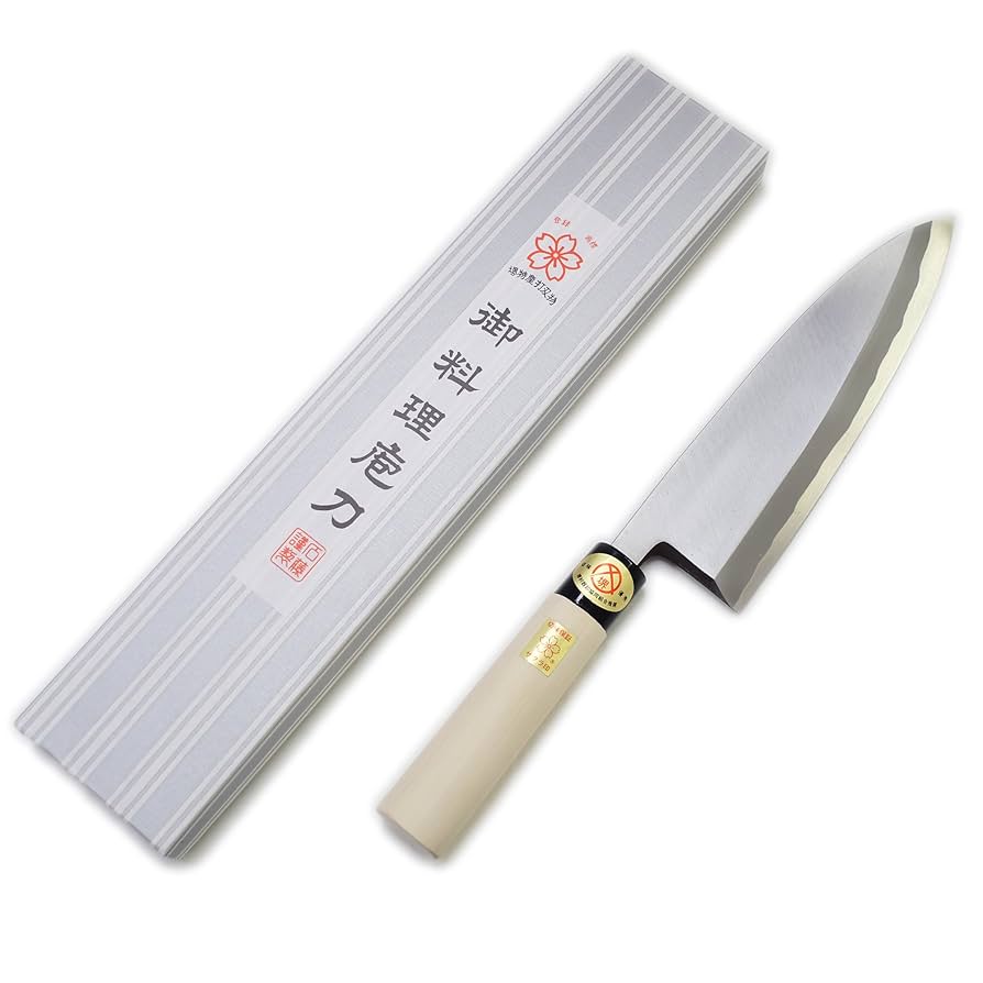 堺の包丁 堺石藤 新品未使用 Amazon|堺石藤 貞宗 出刃包丁 210mm 和包丁|出刃包丁